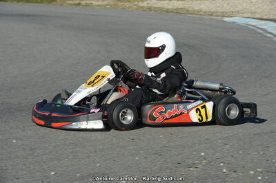 10/03/2013 : 1ère manche du Trophée Vincent Sanchez à Lavelanet (Photos Antoine Camblor) 2013 — karting