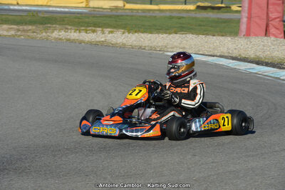 10/03/2013 : 1ère manche du Trophée Vincent Sanchez à Lavelanet (Photos Antoine Camblor) 2013 — karting