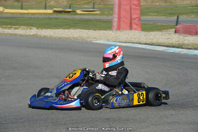 10/03/2013 : 1ère manche du Trophée Vincent Sanchez à Lavelanet (Photos Antoine Camblor) 2013 — karting