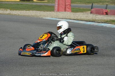10/03/2013 : 1ère manche du Trophée Vincent Sanchez à Lavelanet (Photos Antoine Camblor) 2013 — karting