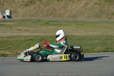 10/03/2013 : 1ère manche du Trophée Vincent Sanchez à Lavelanet (Photos Antoine Camblor) 2013 — karting
