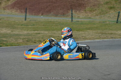 10/03/2013 : 1ère manche du Trophée Vincent Sanchez à Lavelanet (Photos Antoine Camblor) 2013 — karting