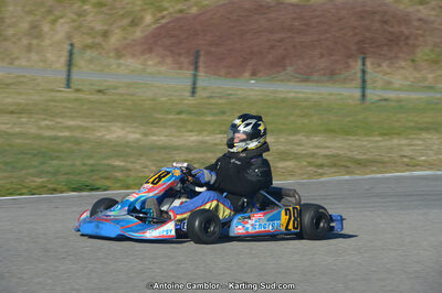 10/03/2013 : 1ère manche du Trophée Vincent Sanchez à Lavelanet (Photos Antoine Camblor) 2013 — karting