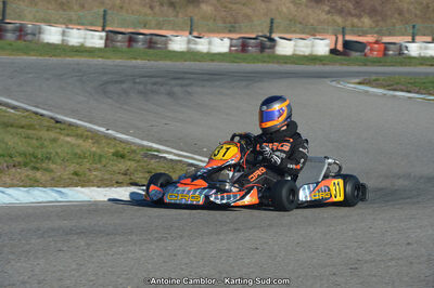10/03/2013 : 1ère manche du Trophée Vincent Sanchez à Lavelanet (Photos Antoine Camblor) 2013 — karting
