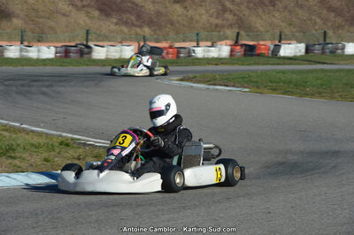 10/03/2013 : 1ère manche du Trophée Vincent Sanchez à Lavelanet (Photos Antoine Camblor) 2013 — karting