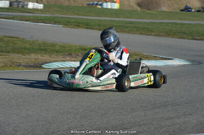 10/03/2013 : 1ère manche du Trophée Vincent Sanchez à Lavelanet (Photos Antoine Camblor) 2013 — karting