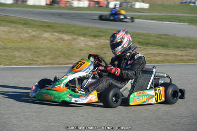 10/03/2013 : 1ère manche du Trophée Vincent Sanchez à Lavelanet (Photos Antoine Camblor) 2013 — karting