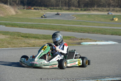 10/03/2013 : 1ère manche du Trophée Vincent Sanchez à Lavelanet (Photos Antoine Camblor) 2013 — karting