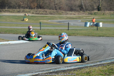 10/03/2013 : 1ère manche du Trophée Vincent Sanchez à Lavelanet (Photos Antoine Camblor) 2013 — karting