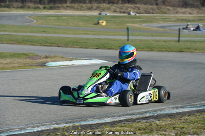 10/03/2013 : 1ère manche du Trophée Vincent Sanchez à Lavelanet (Photos Antoine Camblor) 2013 — karting