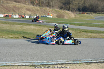 10/03/2013 : 1ère manche du Trophée Vincent Sanchez à Lavelanet (Photos Antoine Camblor) 2013 — karting