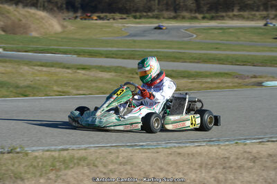 10/03/2013 : 1ère manche du Trophée Vincent Sanchez à Lavelanet (Photos Antoine Camblor) 2013 — karting