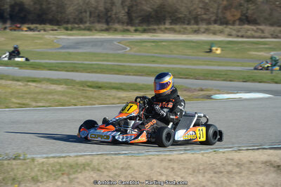 10/03/2013 : 1ère manche du Trophée Vincent Sanchez à Lavelanet (Photos Antoine Camblor) 2013 — karting