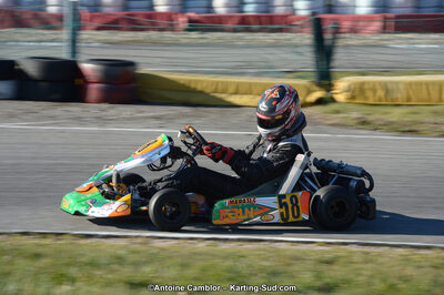 10/03/2013 : 1ère manche du Trophée Vincent Sanchez à Lavelanet (Photos Antoine Camblor) 2013 — karting