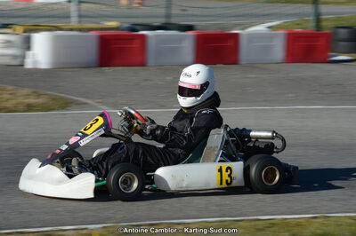 10/03/2013 : 1ère manche du Trophée Vincent Sanchez à Lavelanet (Photos Antoine Camblor) 2013 — karting
