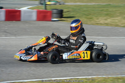 10/03/2013 : 1ère manche du Trophée Vincent Sanchez à Lavelanet (Photos Antoine Camblor) 2013 — karting