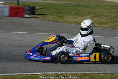 10/03/2013 : 1ère manche du Trophée Vincent Sanchez à Lavelanet (Photos Antoine Camblor) 2013 — karting