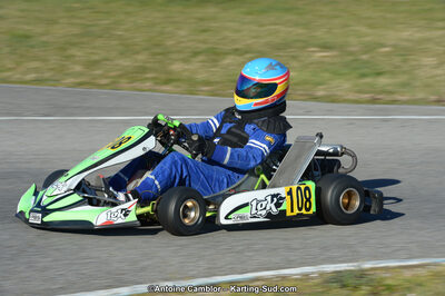 10/03/2013 : 1ère manche du Trophée Vincent Sanchez à Lavelanet (Photos Antoine Camblor) 2013 — karting