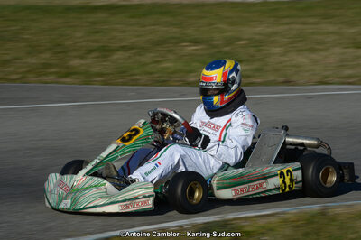 10/03/2013 : 1ère manche du Trophée Vincent Sanchez à Lavelanet (Photos Antoine Camblor) 2013 — karting