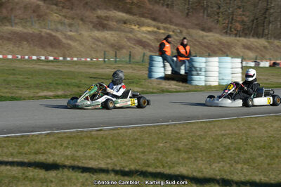 10/03/2013 : 1ère manche du Trophée Vincent Sanchez à Lavelanet (Photos Antoine Camblor) 2013 — karting