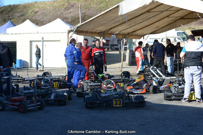10/03/2013 : 1ère manche du Trophée Vincent Sanchez à Lavelanet (Photos Antoine Camblor) 2013 — karting