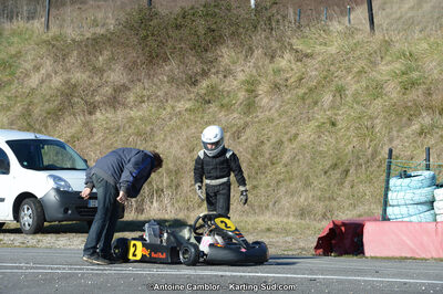 10/03/2013 : 1ère manche du Trophée Vincent Sanchez à Lavelanet (Photos Antoine Camblor) 2013 — karting