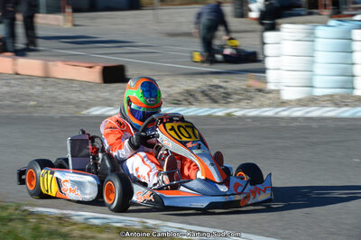 10/03/2013 : 1ère manche du Trophée Vincent Sanchez à Lavelanet (Photos Antoine Camblor) 2013 — karting