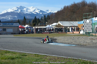 10/03/2013 : 1ère manche du Trophée Vincent Sanchez à Lavelanet (Photos Antoine Camblor) 2013 — karting