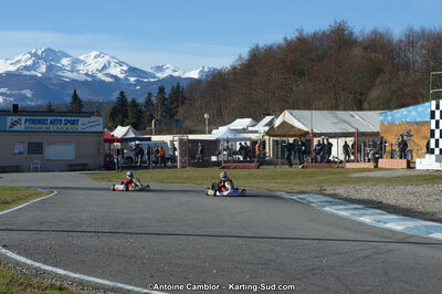 10/03/2013 : 1ère manche du Trophée Vincent Sanchez à Lavelanet (Photos Antoine Camblor) 2013 — karting