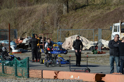 10/03/2013 : 1ère manche du Trophée Vincent Sanchez à Lavelanet (Photos Antoine Camblor) 2013 — karting