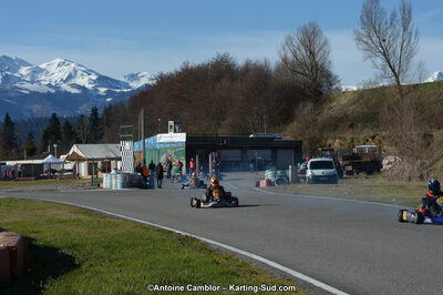 10/03/2013 : 1ère manche du Trophée Vincent Sanchez à Lavelanet (Photos Antoine Camblor) 2013 — karting