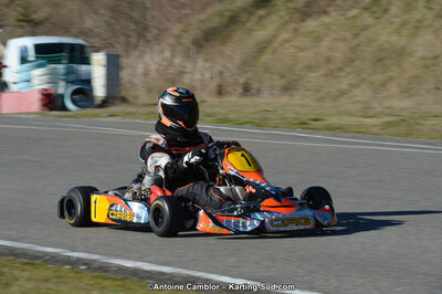 10/03/2013 : 1ère manche du Trophée Vincent Sanchez à Lavelanet (Photos Antoine Camblor) 2013 — karting