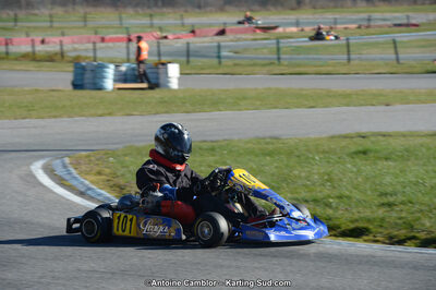10/03/2013 : 1ère manche du Trophée Vincent Sanchez à Lavelanet (Photos Antoine Camblor) 2013 — karting