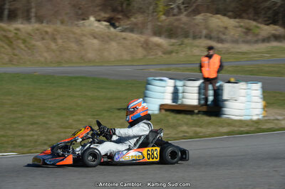 10/03/2013 : 1ère manche du Trophée Vincent Sanchez à Lavelanet (Photos Antoine Camblor) 2013 — karting