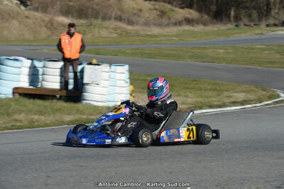 10/03/2013 : 1ère manche du Trophée Vincent Sanchez à Lavelanet (Photos Antoine Camblor) 2013 — karting