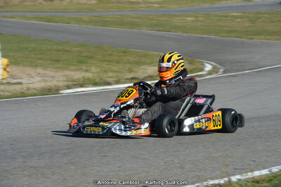 10/03/2013 : 1ère manche du Trophée Vincent Sanchez à Lavelanet (Photos Antoine Camblor) 2013 — karting