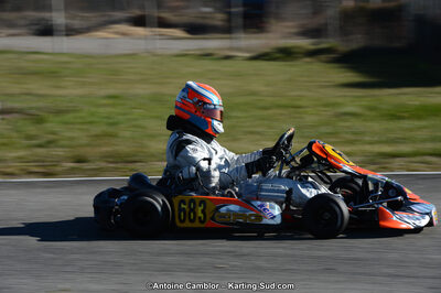 10/03/2013 : 1ère manche du Trophée Vincent Sanchez à Lavelanet (Photos Antoine Camblor) 2013 — karting