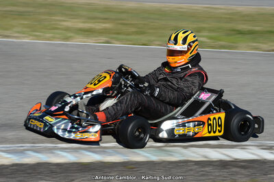 10/03/2013 : 1ère manche du Trophée Vincent Sanchez à Lavelanet (Photos Antoine Camblor) 2013 — karting