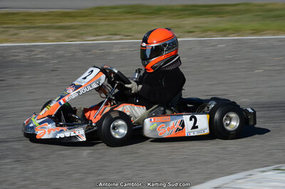 10/03/2013 : 1ère manche du Trophée Vincent Sanchez à Lavelanet (Photos Antoine Camblor) 2013 — karting