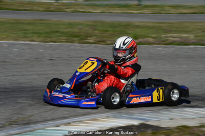 10/03/2013 : 1ère manche du Trophée Vincent Sanchez à Lavelanet (Photos Antoine Camblor) 2013 — karting