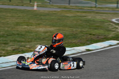 10/03/2013 : 1ère manche du Trophée Vincent Sanchez à Lavelanet (Photos Antoine Camblor) 2013 — karting