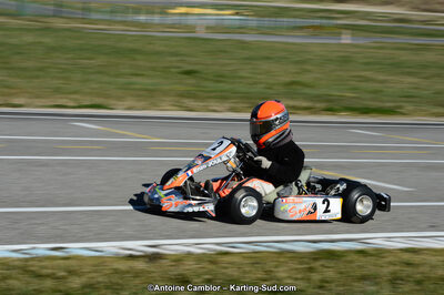 10/03/2013 : 1ère manche du Trophée Vincent Sanchez à Lavelanet (Photos Antoine Camblor) 2013 — karting