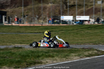 10/03/2013 : 1ère manche du Trophée Vincent Sanchez à Lavelanet (Photos Antoine Camblor) 2013 — karting