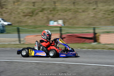 10/03/2013 : 1ère manche du Trophée Vincent Sanchez à Lavelanet (Photos Antoine Camblor) 2013 — karting