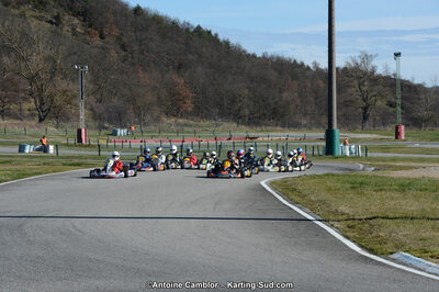 10/03/2013 : 1ère manche du Trophée Vincent Sanchez à Lavelanet (Photos Antoine Camblor) 2013 — karting