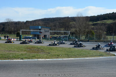10/03/2013 : 1ère manche du Trophée Vincent Sanchez à Lavelanet (Photos Antoine Camblor) 2013 — karting