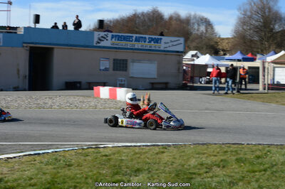 10/03/2013 : 1ère manche du Trophée Vincent Sanchez à Lavelanet (Photos Antoine Camblor) 2013 — karting