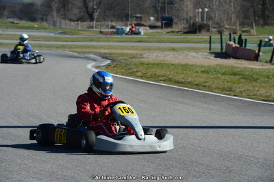10/03/2013 : 1ère manche du Trophée Vincent Sanchez à Lavelanet (Photos Antoine Camblor) 2013 — karting