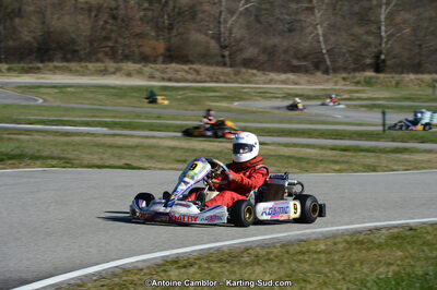 10/03/2013 : 1ère manche du Trophée Vincent Sanchez à Lavelanet (Photos Antoine Camblor) 2013 — karting