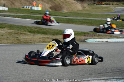 10/03/2013 : 1ère manche du Trophée Vincent Sanchez à Lavelanet (Photos Antoine Camblor) 2013 — karting